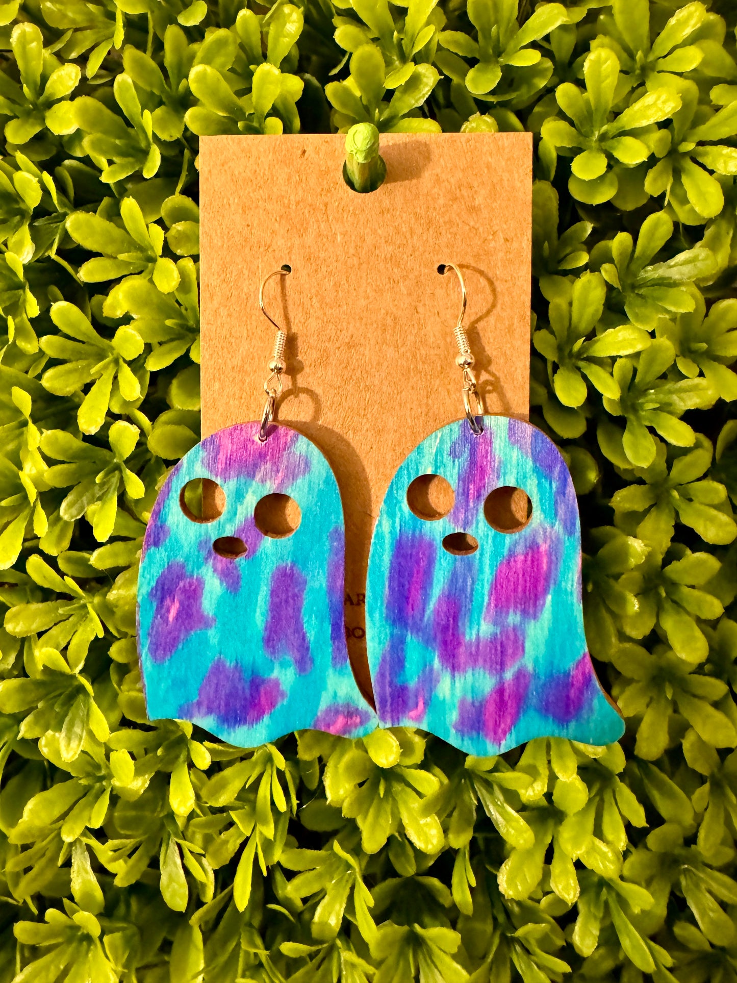 Stained Sully Ghost Earrings