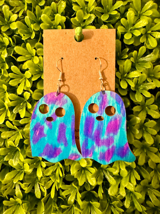 Stained Sully Ghost Earrings