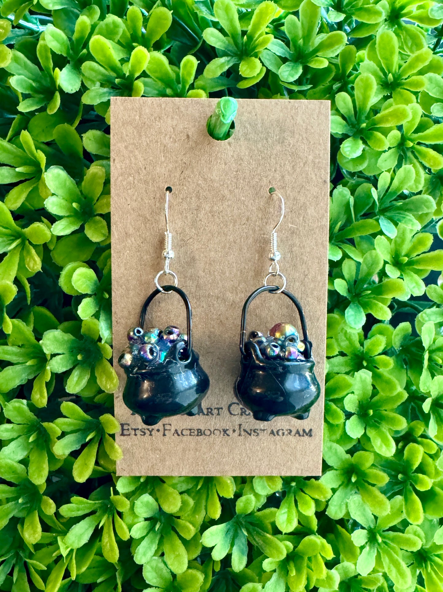 Witches Cauldron Earrings