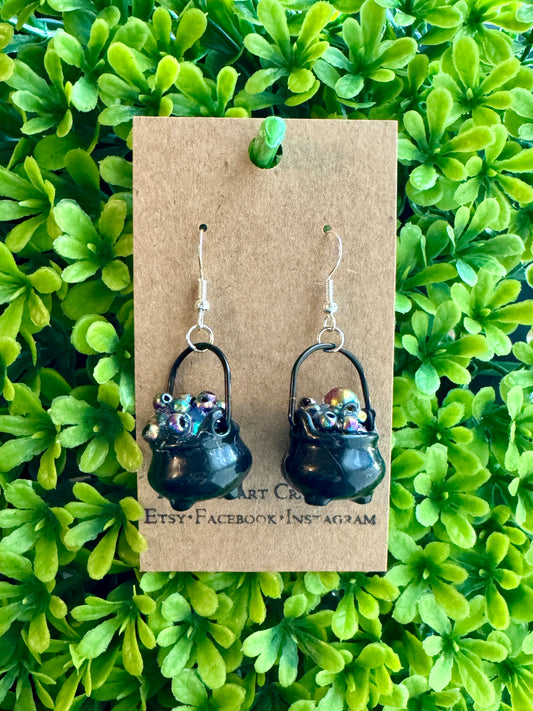 Witches Cauldron Earrings