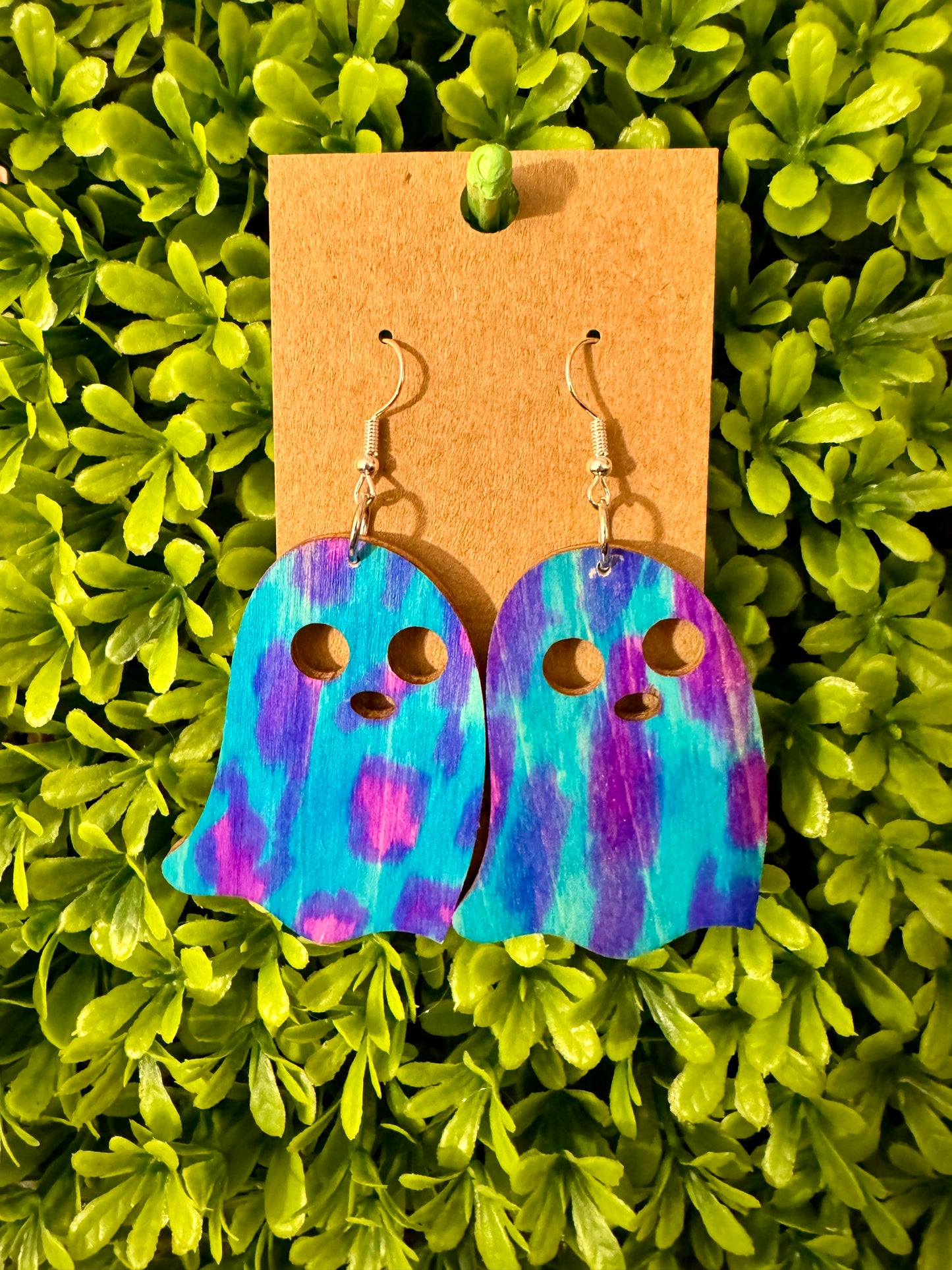 Stained Sully Ghost Earrings